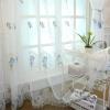 Bishilin White Curtains, 2-Piece Set, Semi-Sheer, 107 x 115 cm view 2