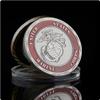 REZAJDUIE USA Marine Challenge Coin, Antique Skull Commemorative Souvenir Coin view 3