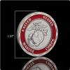 REZAJDUIE USA Marine Challenge Coin, Antique Skull Commemorative Souvenir Coin view 4