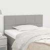 Homgoday Light Gray Fabric Headboard, 80 x 5 x 78/88 cm view 1