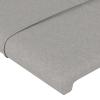 Homgoday Light Gray Fabric Headboard, 80 x 5 x 78/88 cm view 4