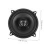 MOLUCKFU Car Coaxial Speakers, PP and Iron, High Sensitivity, Wide Frequency Response view 3