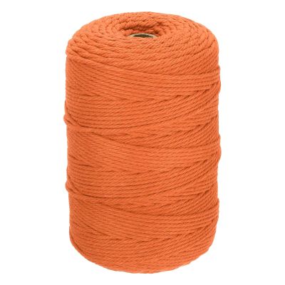 DMiotech 3 mm x 300 m Orange Macrame Cotton Cord