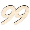 Wooden Number 99, 7 cm, for Birthdays, Table Décor & Floral Arrangements view 1