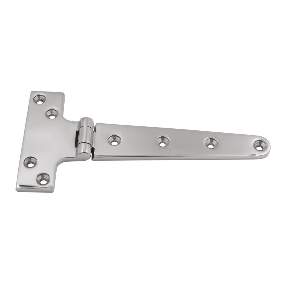 2-Pack 316 Stainless Steel Heavy-Duty T Hinges, 8 x 4 in, for Boats and Automobiles