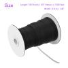 DMiotech 500-Yard Organza Ribbon, 1/8-Inch Black Chiffon Ribbon, Shimmering Transparent Gift Ribbon for Flowers, Weddings, Birthdays, and DIY Decorations view 3