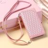 GoodcAcy Leather Wallet Case for Oppo A94 4G/F19 Pro/F19 Pro Plus, Pink view 2