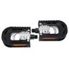 1 Pair of Wide, Flat Folding Bicycle Pedals for Folding Bikes, Mountain Bikes and Road Bikes view 1