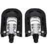1 Pair of Wide, Flat Folding Bicycle Pedals for Folding Bikes, Mountain Bikes and Road Bikes view 2