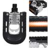 1 Pair of Wide, Flat Folding Bicycle Pedals for Folding Bikes, Mountain Bikes and Road Bikes view 3