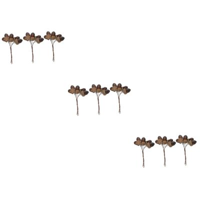 Cabilock 9-Piece Artificial Pine and Berry Picks for Christmas Decorations