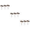 Cabilock 9-Piece Artificial Pine and Berry Picks for Christmas Decorations view 1