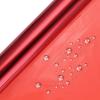 PATIKIL Clear Floral Gift Wrapping Paper, 16" x 98 ft, Light Red view 4