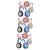 INOOMP 12-Piece Mini Keychain Flashlights, Portable, Adjustable Brightness view 1