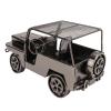 Cosiki Vintage Antique Metal Car Figurine, Handmade, Silver view 2