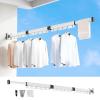 Nuyhgtr Wall-Mounted Foldable Clothes Drying Rack view 2