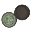 4-Inch Round Natural Stone Inkstone, 1 Set with Lid view 1