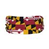 Maryland State Flag Print Sports Sweatband, Multifunctional Headband for Kids, Men and Women view 3