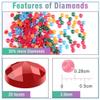 Colorful Houses 5D Diamond Painting Kit, Full Drill, 90 x 120 cm, P-38 view 3