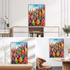 Colorful Houses 5D Diamond Painting Kit, Full Drill, 90 x 120 cm, P-38 view 4