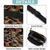 Tiger Waist Bag with Funny Dinosaur Print, Multifunctional Travel and Sports Belt Bag, XL view 3