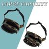 Tiger Waist Bag with Funny Dinosaur Print, Multifunctional Travel and Sports Belt Bag, XL view 4