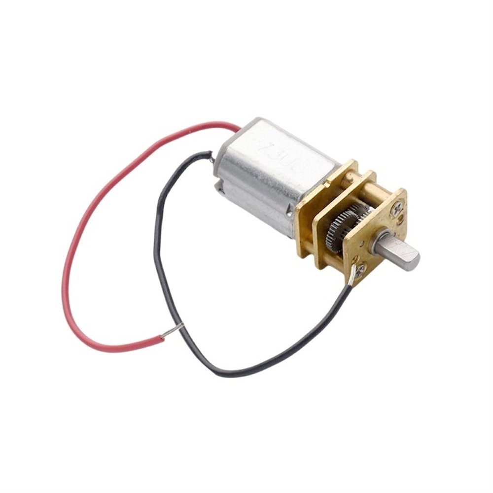 N20 Geared Motor, 3–6 V DC, 42 RPM, Metal Gears