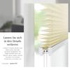 Tom'Shop NELA Cream No-Drill Clip-On Pleated Blind, W140 x H200 cm view 3