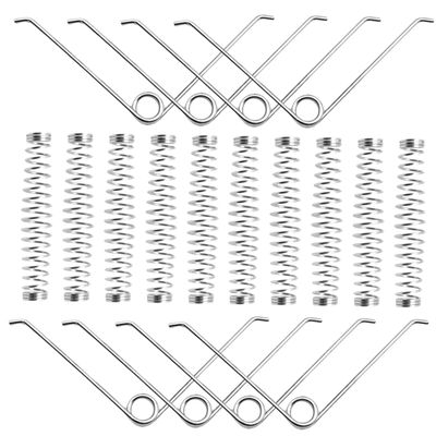 20 Metal V-Shaped Replacement Springs for Garden Shears