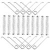 20 Metal V-Shaped Replacement Springs for Garden Shears view 1