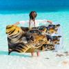KIDSLOVE Tiger Beach Towel, Microfiber, 90 x 180 cm view 2