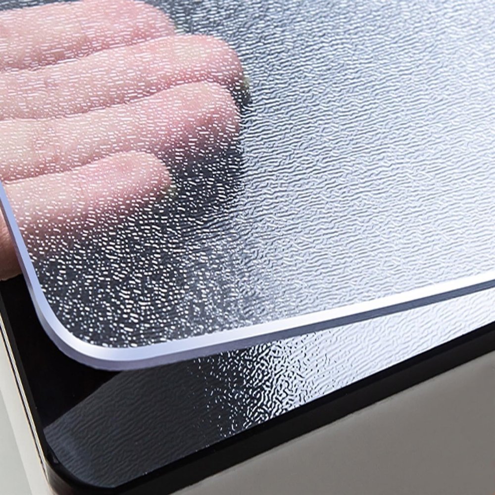 Transparent Frosted PVC Table Protector, 3 mm/5 mm