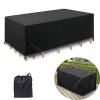HNYDM Waterproof Patio Furniture Cover 320 x 120 x 55 cm, 420D Oxford Fabric view 1