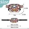 Animal, Butterfly & Floral Print Belt Bag, XL view 2