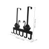 Anneome Over-the-Door Hook Rack for Clothes, Bags and Accessories view 2