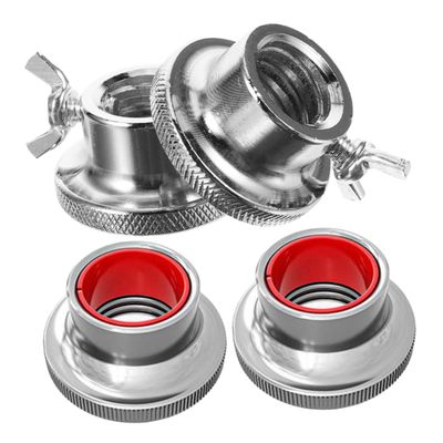 KITANDOVE Barbell Lock Nut Set, Self-Locking Nuts for Cast-Iron Dumbbells