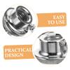KITANDOVE Barbell Lock Nut Set, Self-Locking Nuts for Cast-Iron Dumbbells view 2