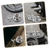 KITANDOVE Barbell Lock Nut Set, Self-Locking Nuts for Cast-Iron Dumbbells view 3
