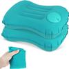 Vnnigmn Inflatable Camping Travel Pillows, Ergonomic, Ultralight, 2-Pack view 1