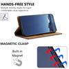 JayModCase Flip Case for Samsung Galaxy A51 4G with Screen Protector, Card Slots and Stand - Blue view 4