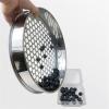 Food Strainer, Round Perforated Sieve, 304 Stainless Steel, 18 mm Holes, 35 cm view 2
