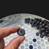 Food Strainer, Round Perforated Sieve, 304 Stainless Steel, 18 mm Holes, 35 cm view 3