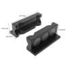 Yctze 2-Piece Magnetic Vise Jaw Pads, Aluminum Alloy view 2