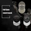 Adult and Kids Fencing Helmet, Fencing Mask for Training (White, Detachable, S) view 2