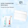 ZLRBN Weatherproof Transparent Polycarbonate Roofing Panel, UV-Resistant, 1.5 mm Thick, Easy to Cut, 4.0 x 16.4 ft view 3
