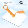 ZLRBN Weatherproof Transparent Polycarbonate Roofing Panel, UV-Resistant, 1.5 mm Thick, Easy to Cut, 4.0 x 16.4 ft view 4