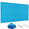 Balcony Privacy Screen 115 x 850 cm, Blue view 1