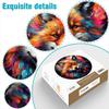 Animal Fox Puzzle, 1,000 Pieces, 26.5 x 26.5 Inches, for Adults view 3