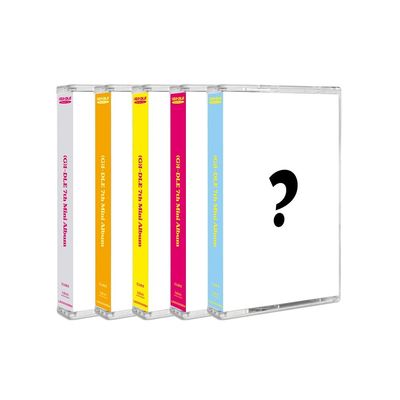 (G)I-DLE I SWAY 7th Mini Album Special Cassette Version 5-Album Set + 5 Folded Posters