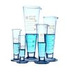 5 10 20 25 50 100 250 500 1000 mL Conical Glass Measuring Cup, Triangular Beaker, Graduated Laboratory Glassware (1000 mL) view 1